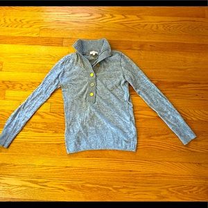 COPY - Tory Burch womens cashmere blend pullover sweater as S - gray